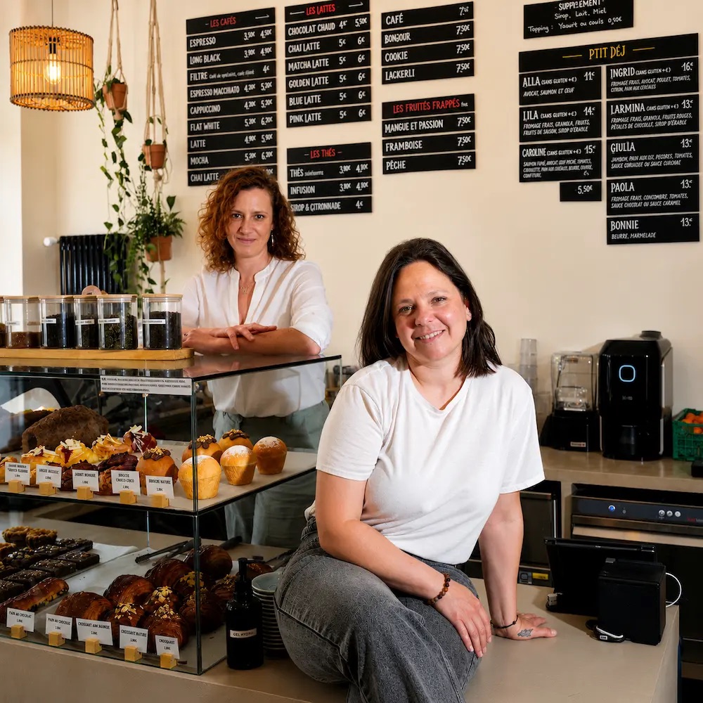 Les deux fondatrices des Petites Artisanes